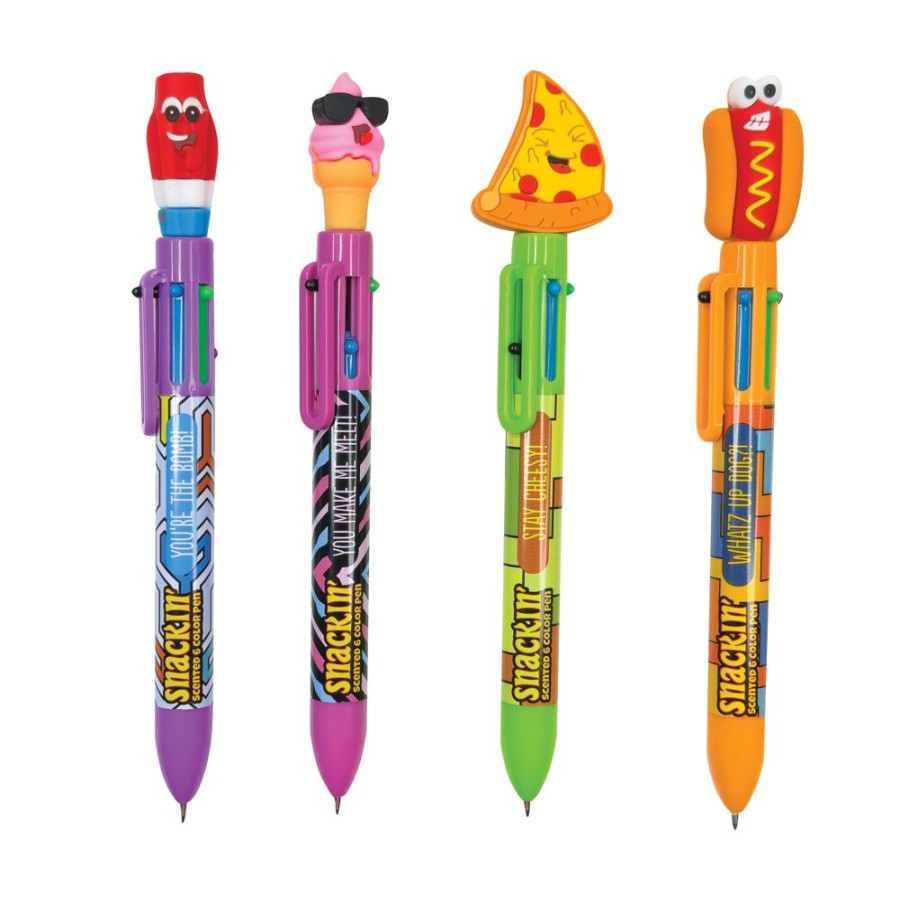 New Items Raymond Geddes | Snackin Scented 6 Color Pen