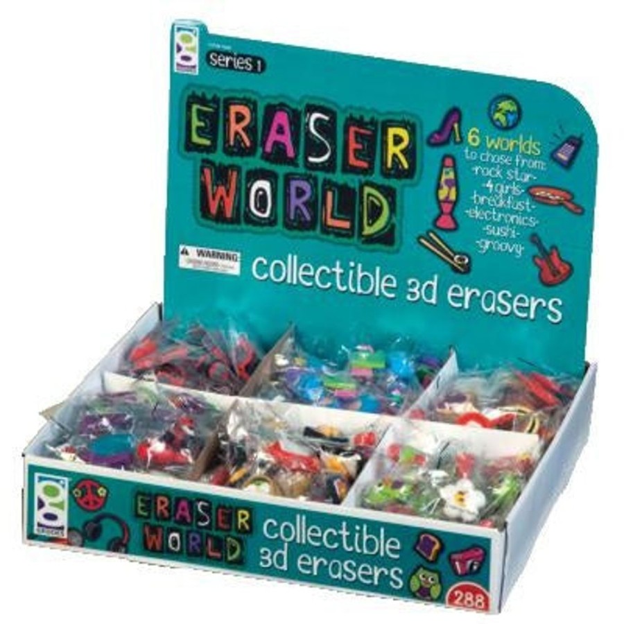 Teacher Supplies geddes-c10d | Eraser World 3D Eraser Assortment