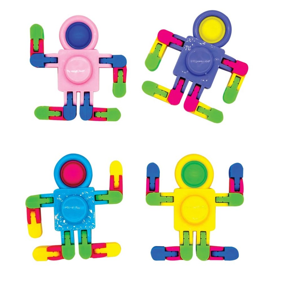 New Items Raymond Geddes | Pop 'N' Spin Whacky Guy Toys