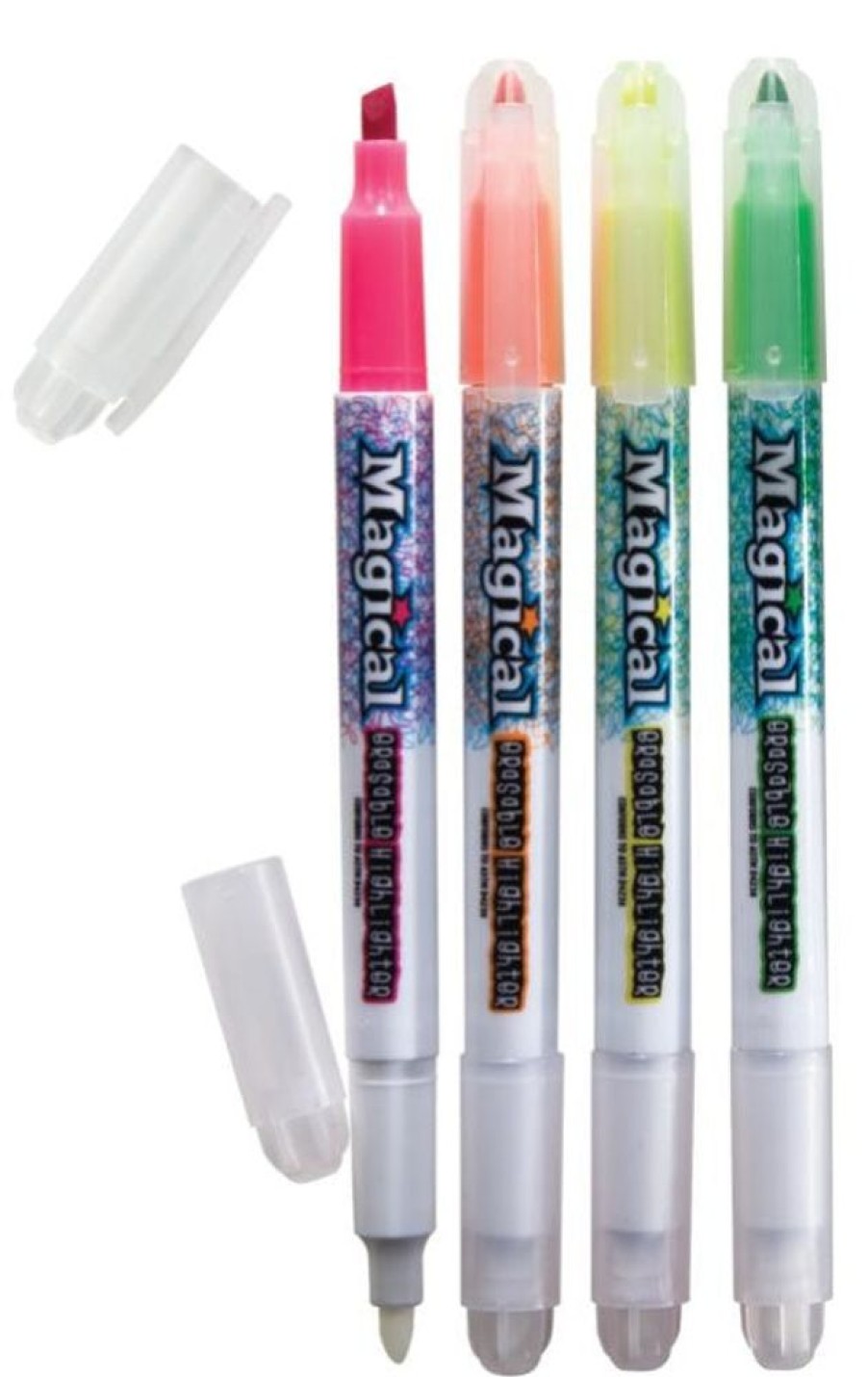 School Supplies geddes-c10d Back-To-School Essentials | Magical Erasable Highlighters