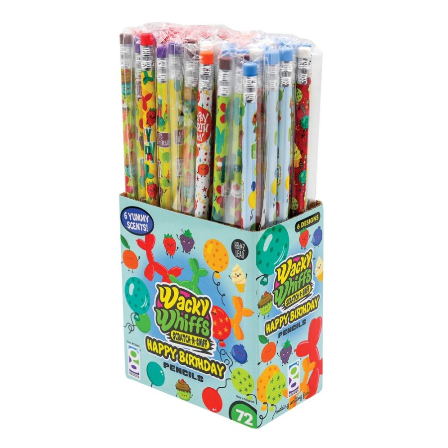 New Items Raymond Geddes | Wacky Whiffs Scented Birthday Pencil