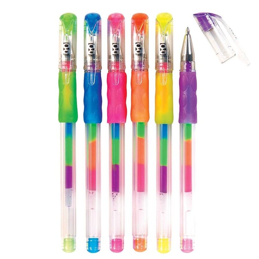 School Supplies geddes-c10d Back-To-School Essentials | Rainbow Gel Pens