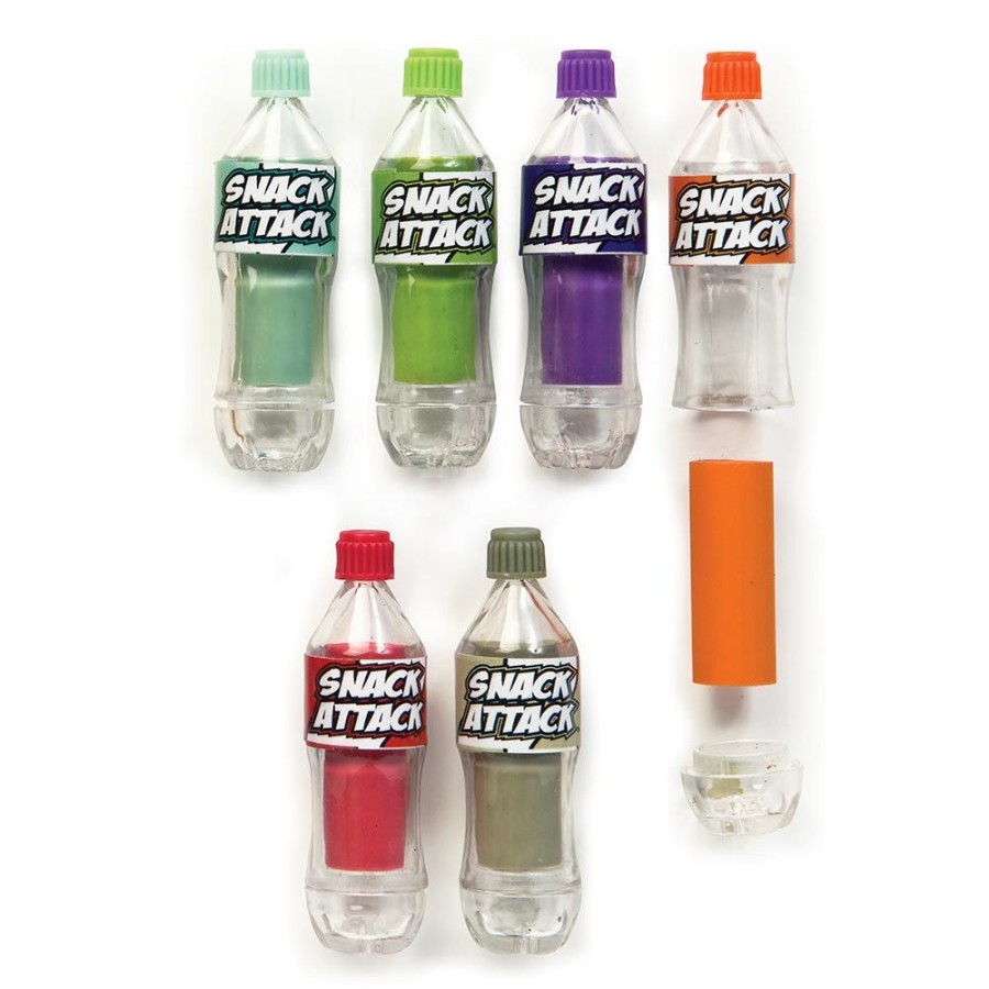 School Supplies geddes-c10d Erasers | Snack Attack Soda Bottle Scented Erasers