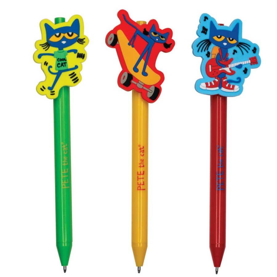 School Supplies geddes-c10d Pens | Pete The Cat Character Pens