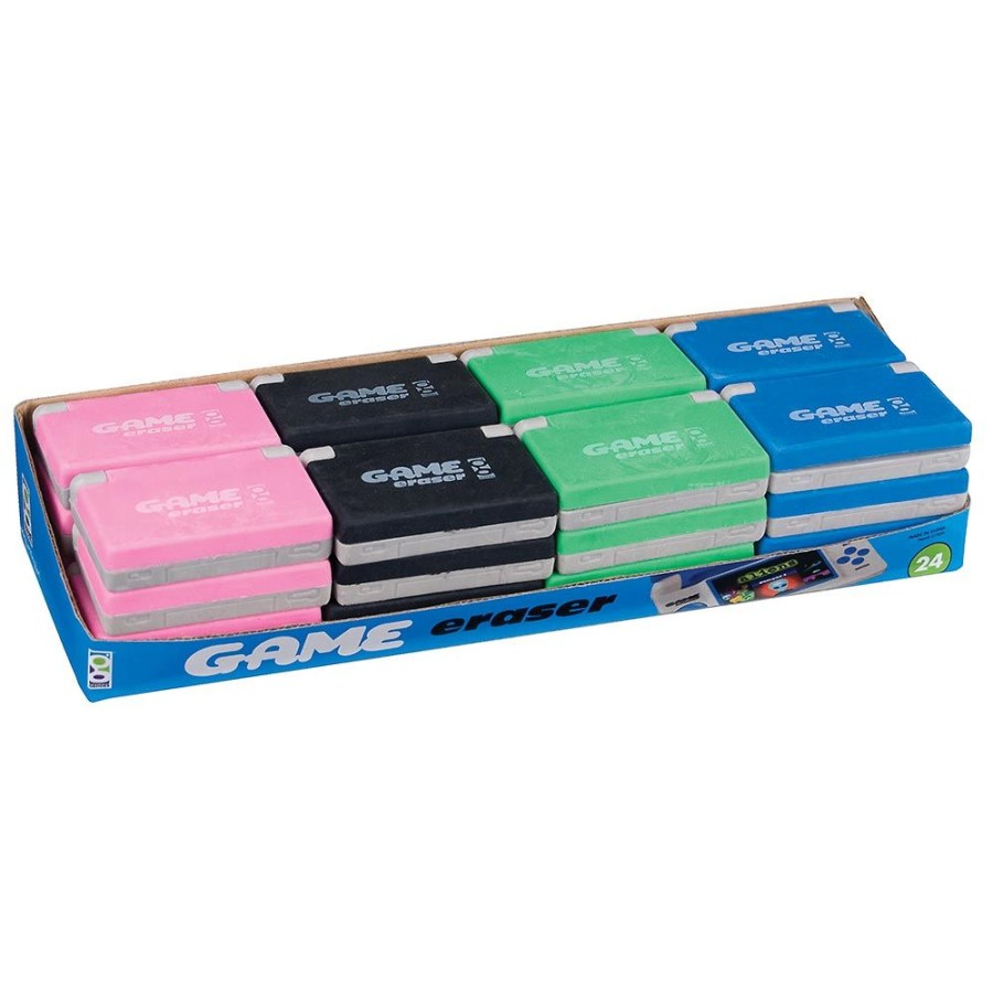 School Supplies geddes-c10d Erasers | Video Game Erasers