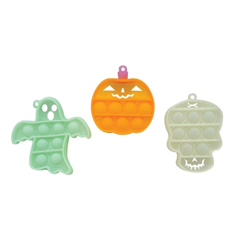 New Items Raymond Geddes | Halloween Glow-In-The-Dark Pop 'N' Toys