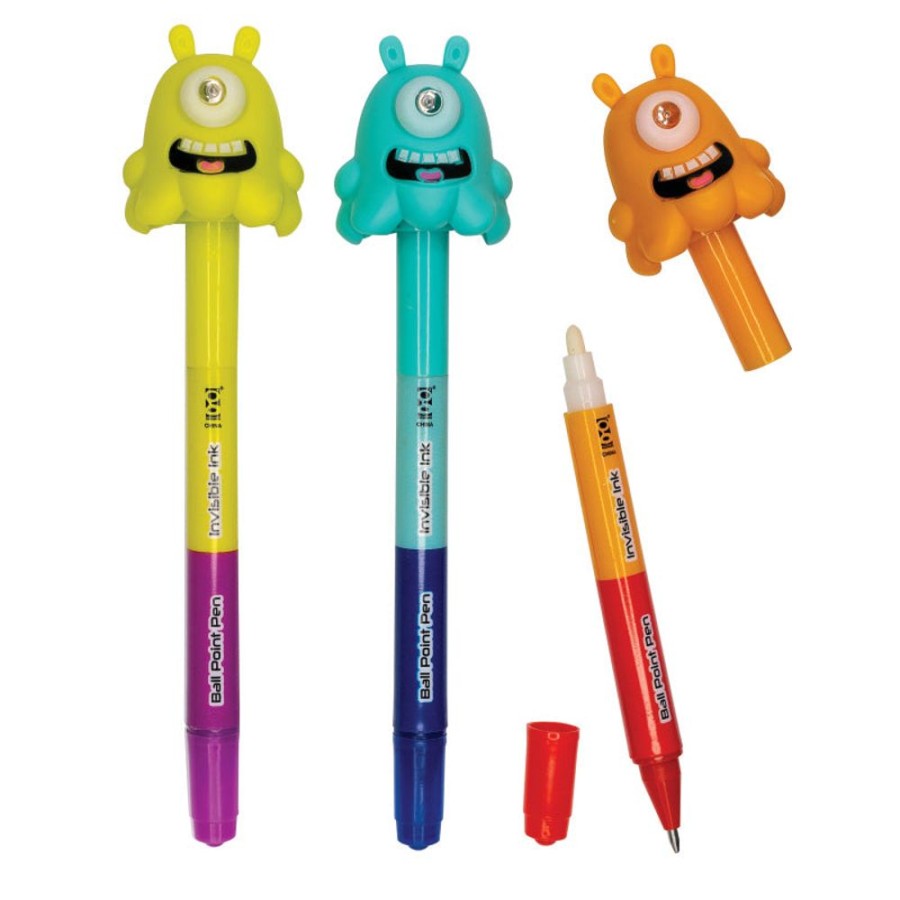 School Supplies geddes-c10d Halloween & Fall | Alien Eye Uv Spy Pens