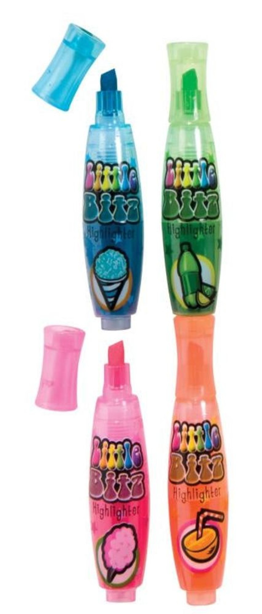 School Supplies geddes-c10d Highlighters | Little Bitz Carnival Scent Highlighters