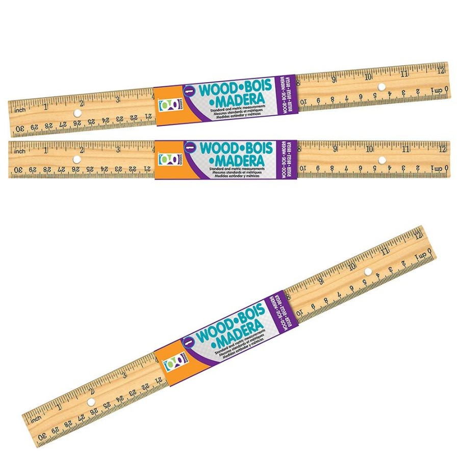 School Supplies geddes-c10d Back-To-School Essentials | Wooden Ruler