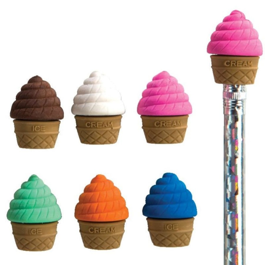 Teacher Supplies geddes-c10d | Ice Cream Shoppe Eraser Toppers