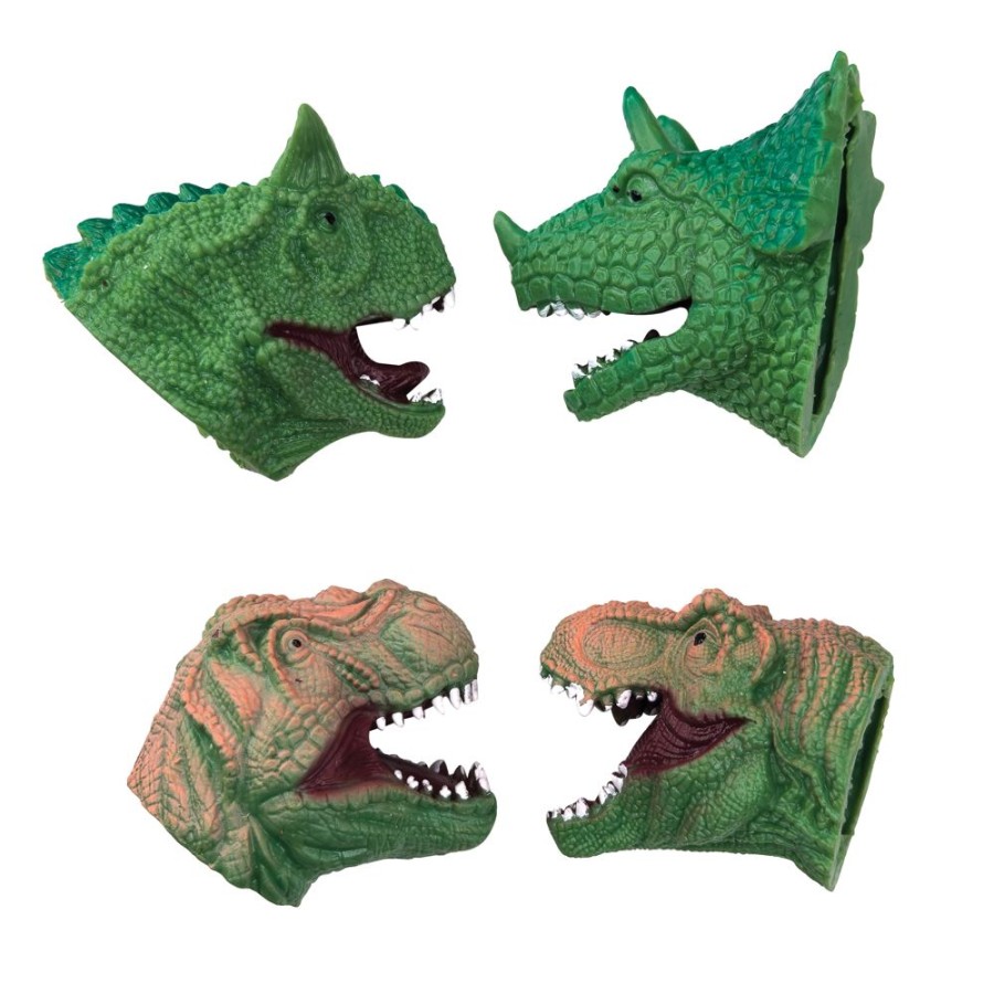 New Items Raymond Geddes | Dinosaur Finger Puppet Toys