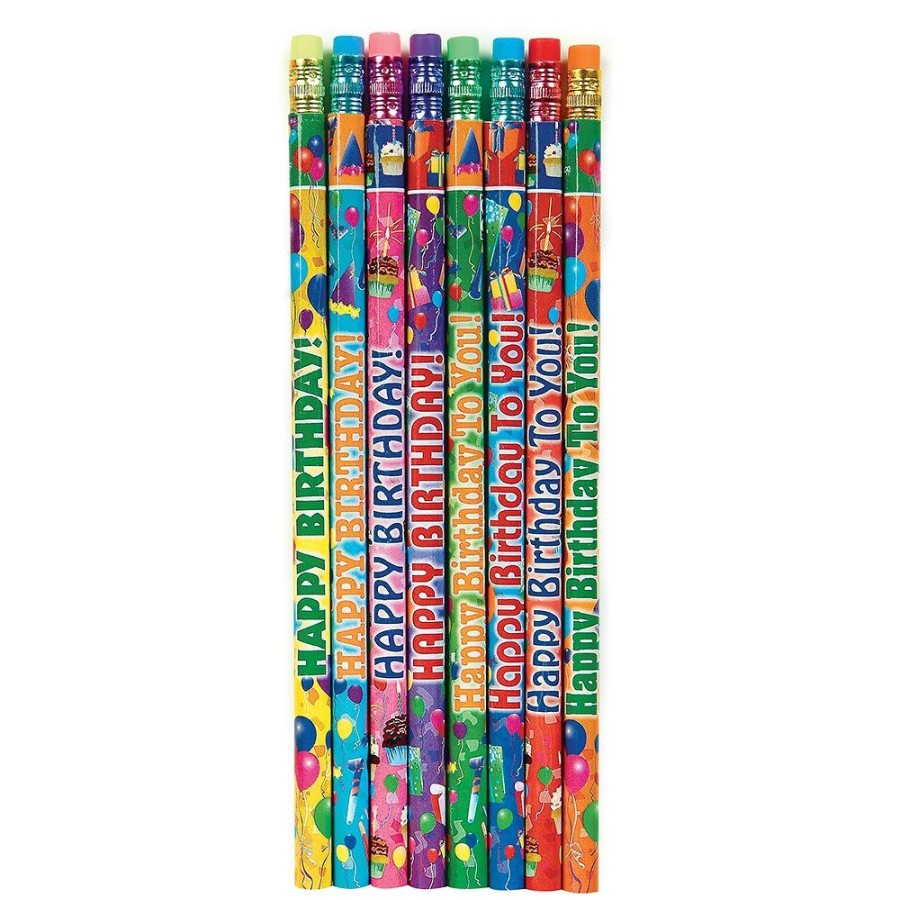 Teacher Supplies geddes-c10d | Happy Birthday Pencils