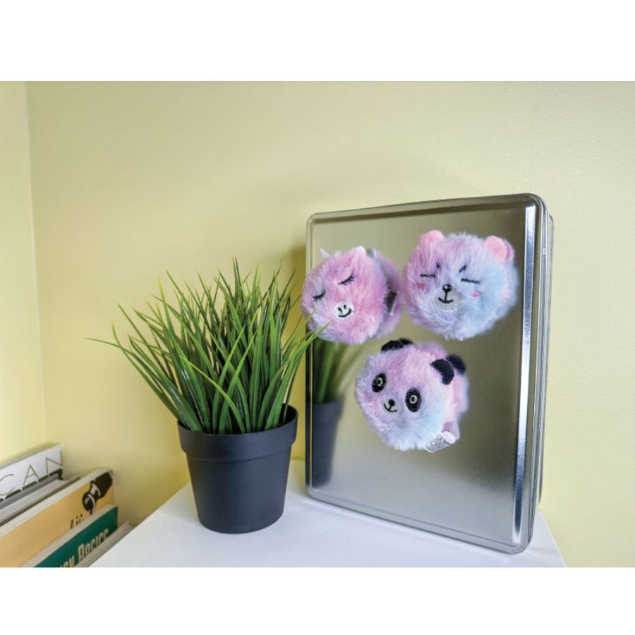 New Items geddes-c10d | Magnetic Furry Face Animal Friends