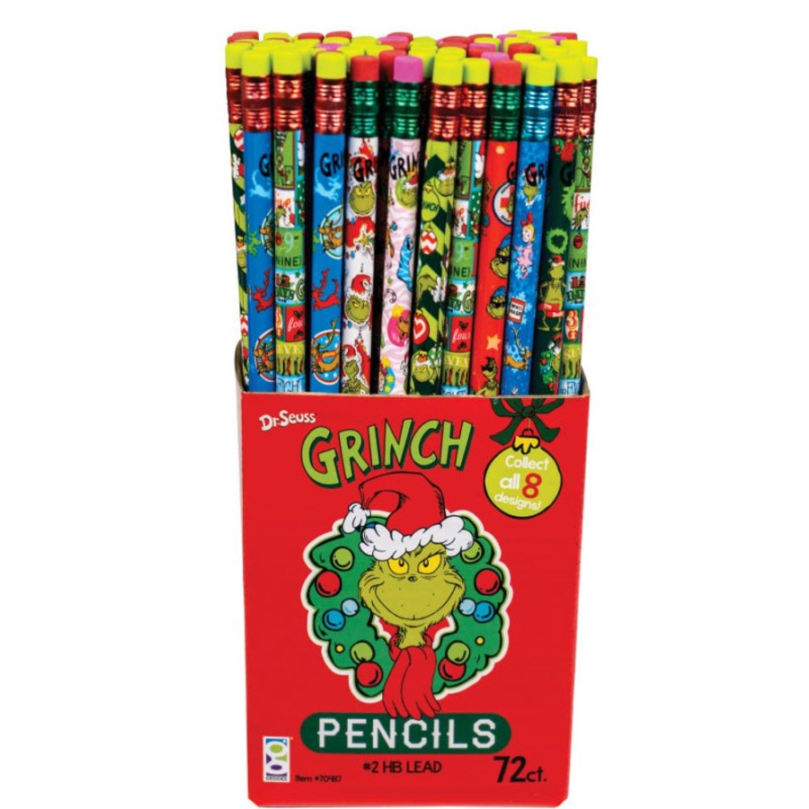 School Supplies geddes-c10d Christmas & Winter | Dr. Seuss The Grinch Pencils