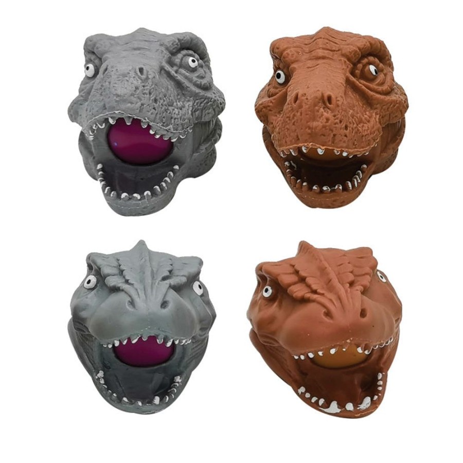 New Items geddes-c10d | Dino Head Stress Ball