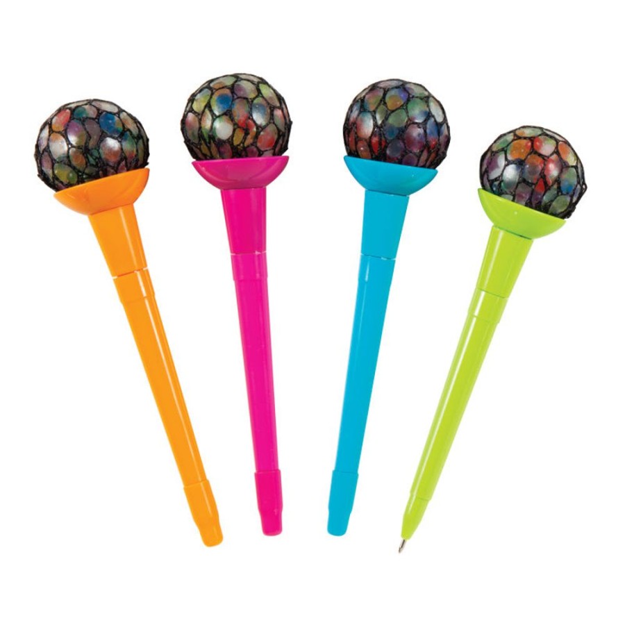 Novelties geddes-c10d | Rainbow Mesh Ball Pens