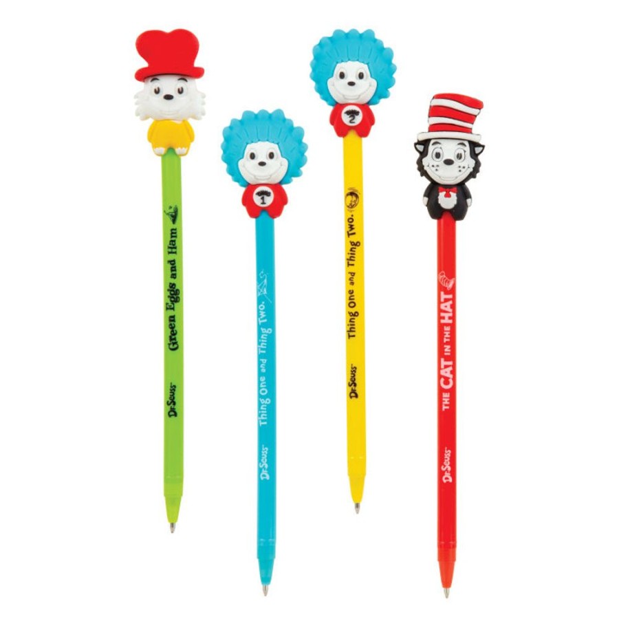 School Supplies geddes-c10d Pens | Dr. Seuss 3D Character Pens