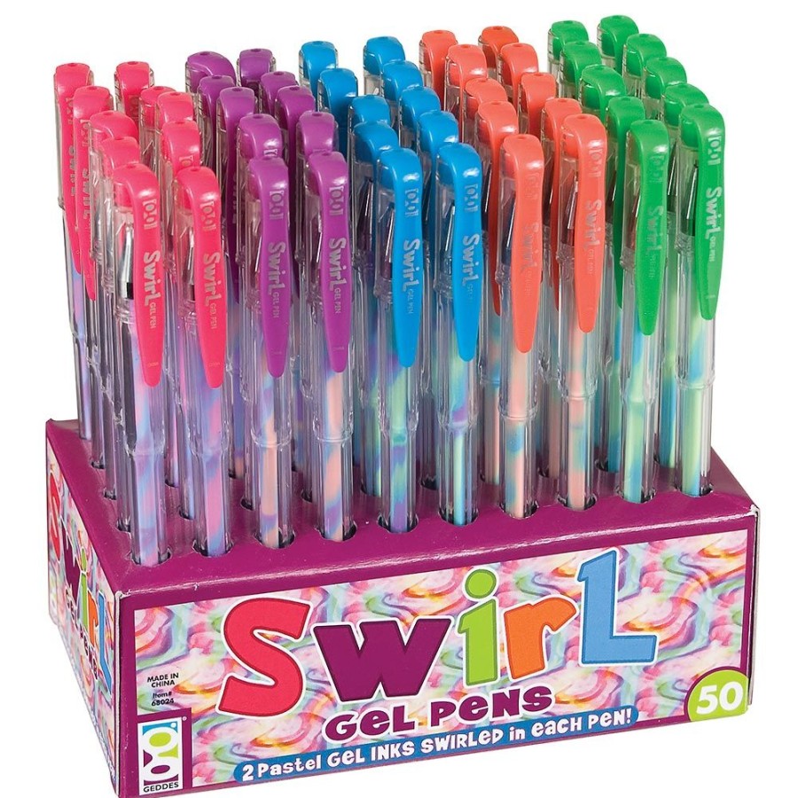 School Supplies geddes-c10d Pens | Swirl Gel Pens