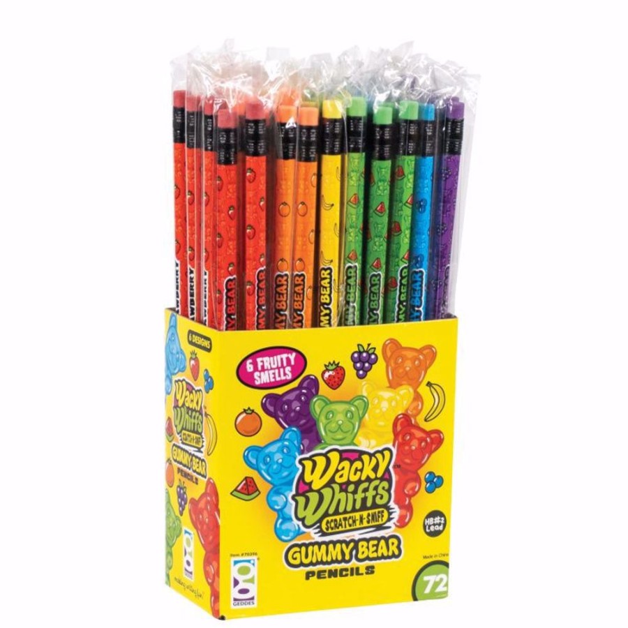 School Supplies geddes-c10d Pencils | Wacky Whiffs Gummy Bear Scented Pencils