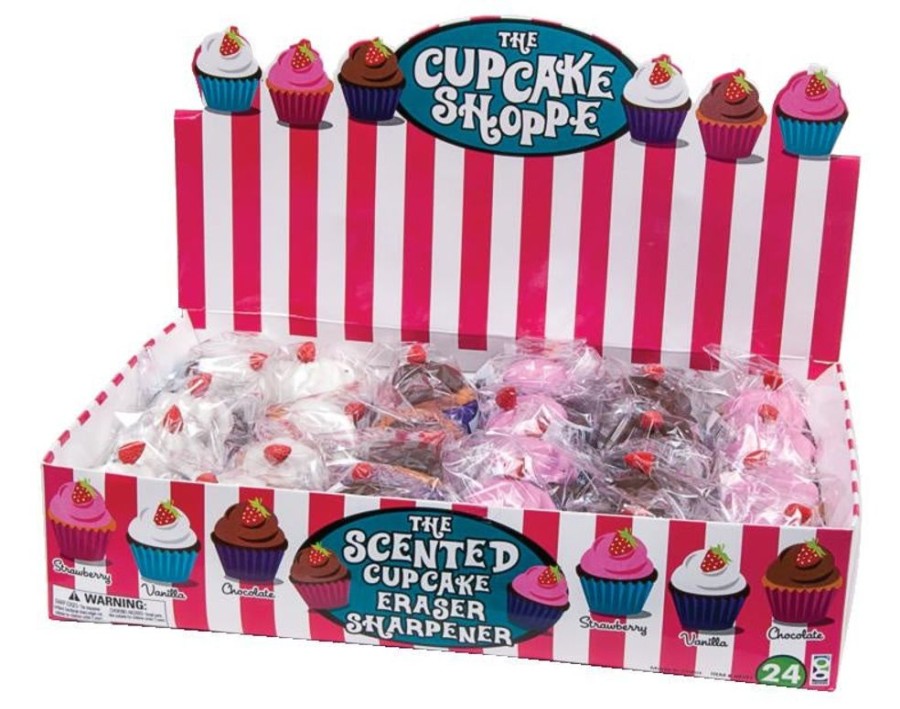 Teacher Supplies geddes-c10d | Cupcake Shoppe Scented Erasers And Sharpeners