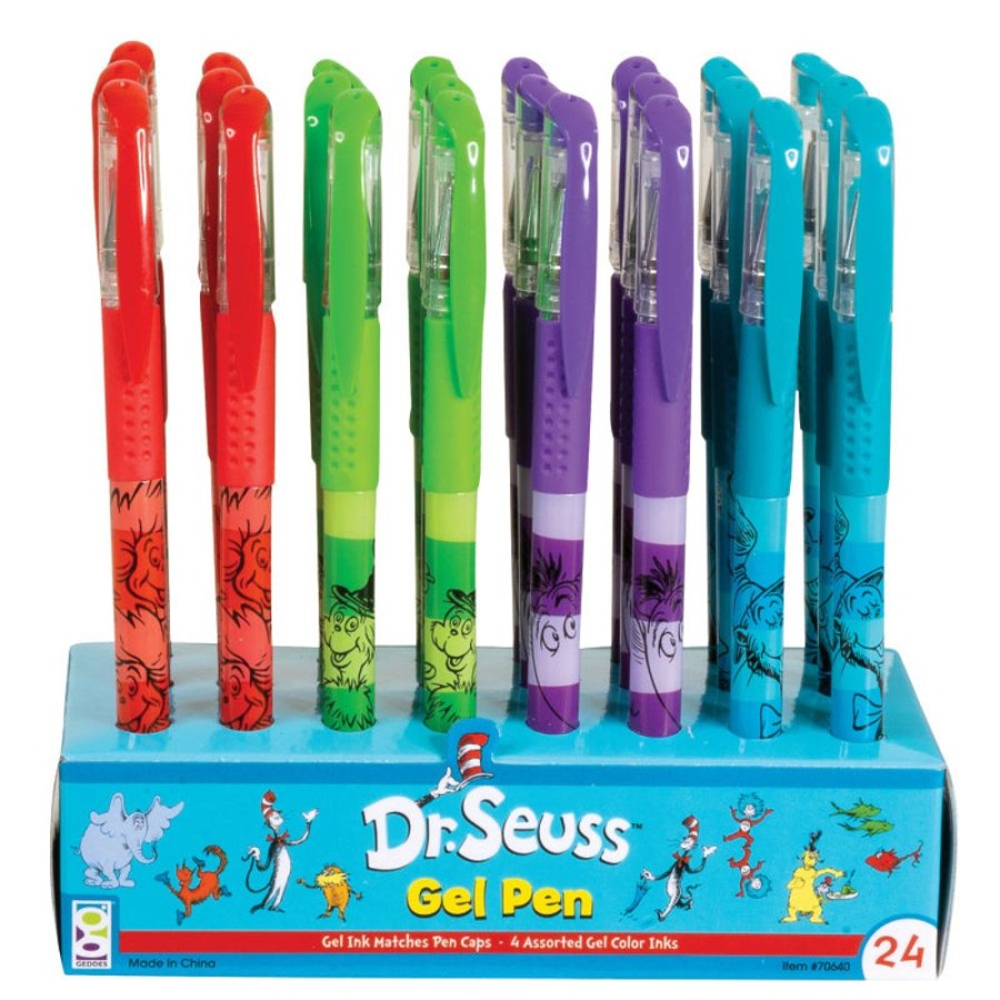 School Supplies geddes-c10d Pens | Dr. Seuss Grip Gel Pens