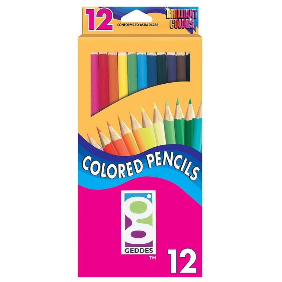 School Supplies geddes-c10d Art Supplies | Geddes 12-Ct Colo Pencil Pack