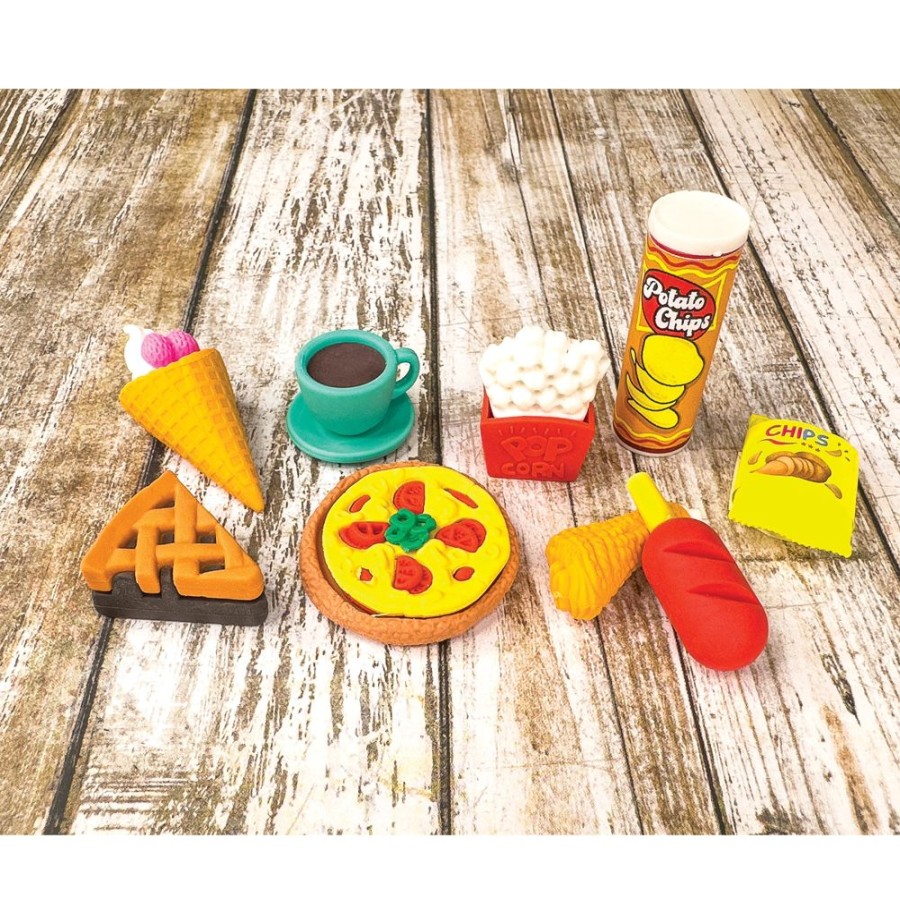 New Items Raymond Geddes | Snack Attack Ii 3D Erasers