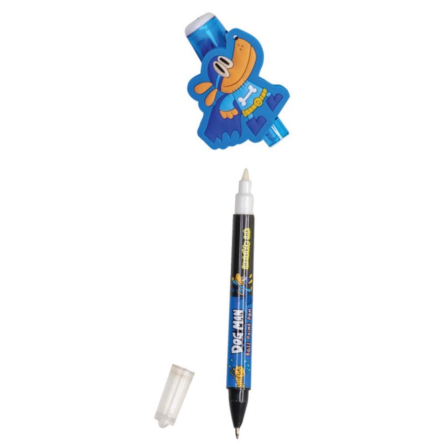 School Supplies geddes-c10d Pens | Dog Man Invisible Ink Pen