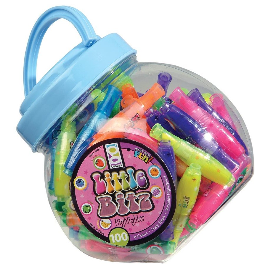 School Supplies geddes-c10d Highlighters | Little Bitz Scented Highlighters