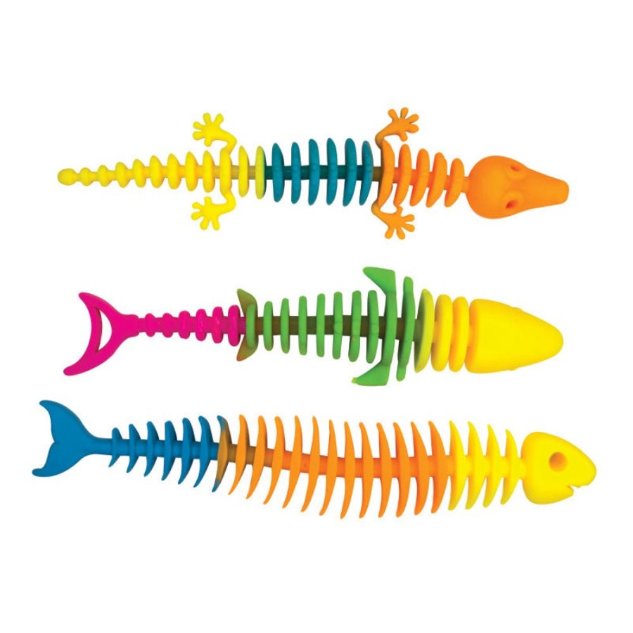 New Items geddes-c10d | Rainbow Reptile Skeleton Toy