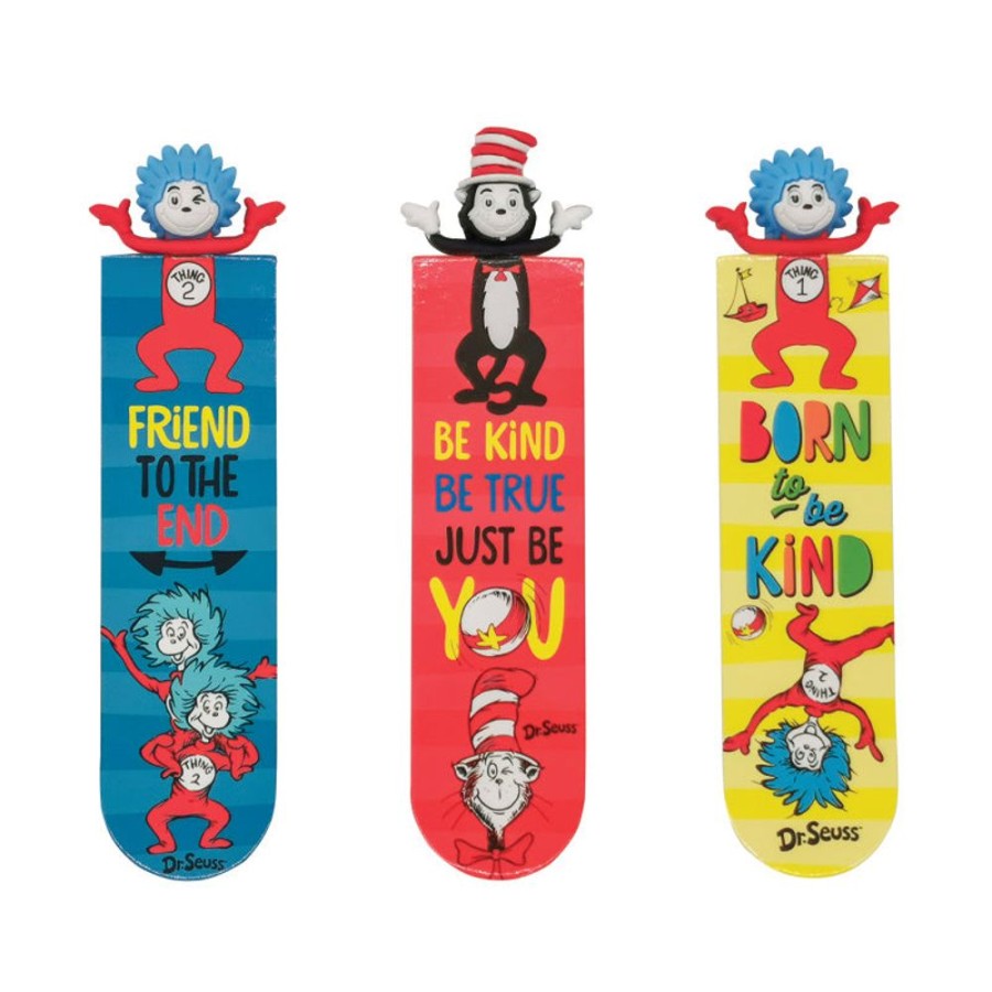 School Supplies geddes-c10d Bookmarks | Dr Seuss 3D Bookmark