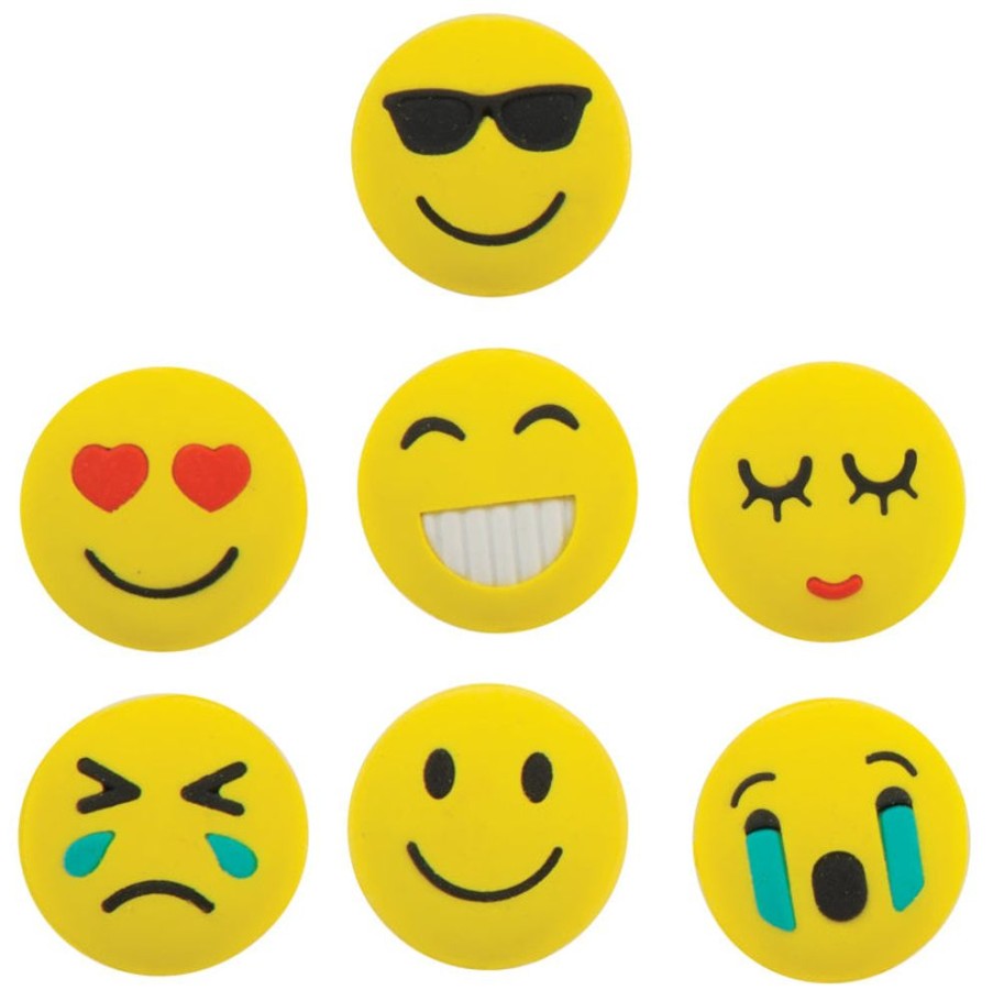 Teacher Supplies geddes-c10d | 3D Emoji Erasers