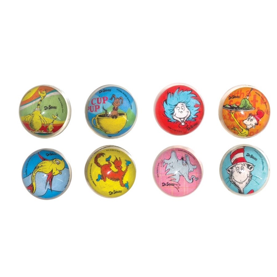 New Items Raymond Geddes | Dr. Seuss 32Mm High Bounce Balls