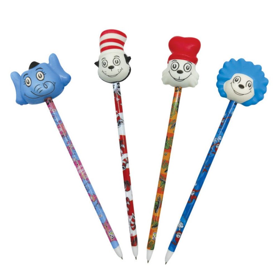 School Supplies geddes-c10d Pens | Dr Seuss Squishy Top Pen