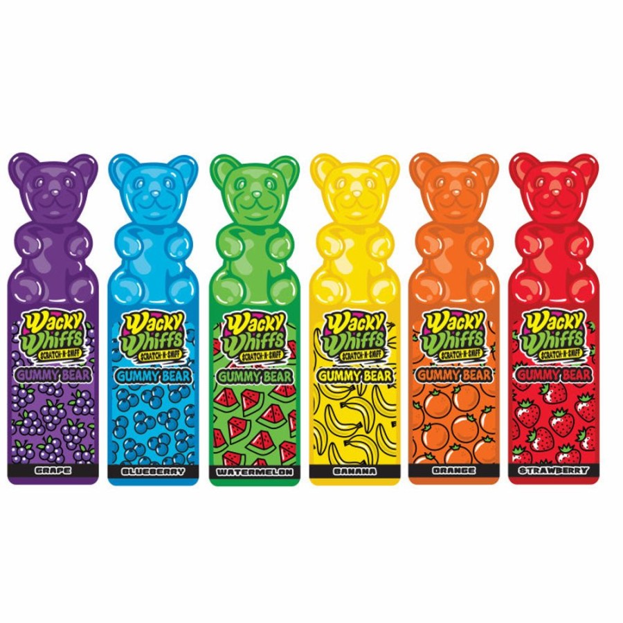 School Supplies geddes-c10d Bookmarks | Wacky Whiffs Gummy Bear Bookmarks