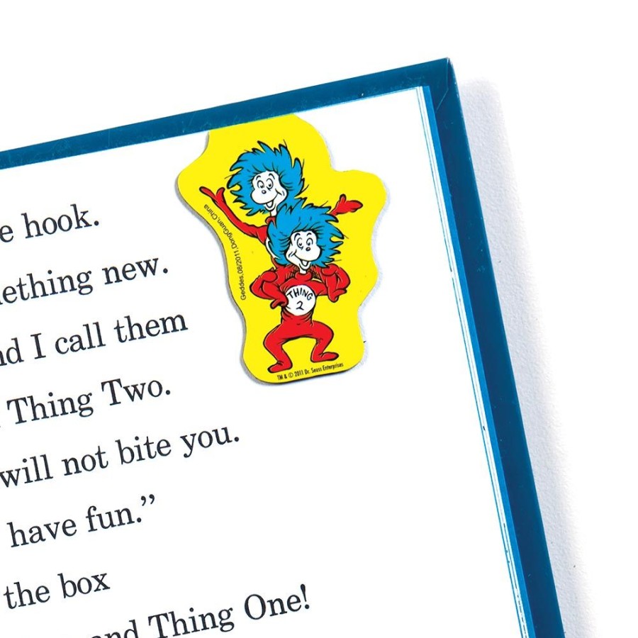 School Supplies geddes-c10d Locker Accessories | Dr. Seuss Magnetic Bookmarks