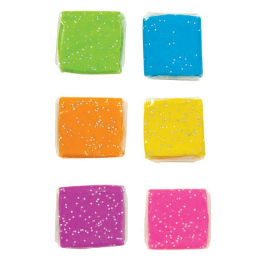 School Supplies geddes-c10d Erasers | Shimmer Bright Glitter Kneaded Eraser