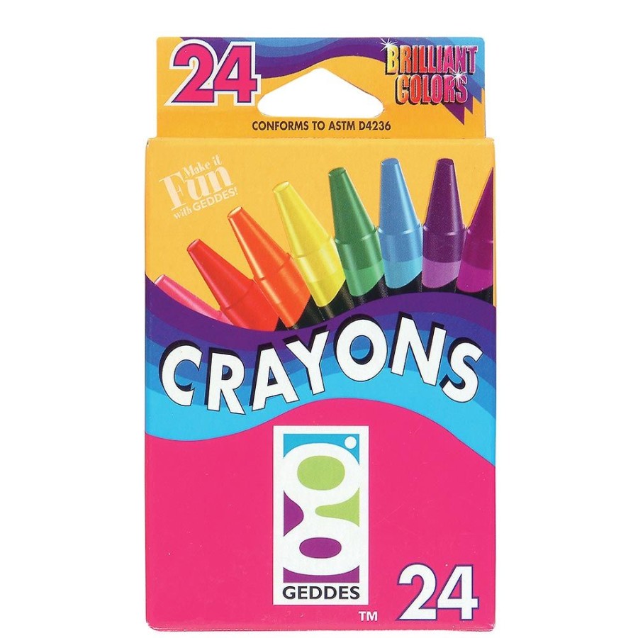 School Supplies geddes-c10d Art Supplies | Geddes 24-Ct Crayon Pack