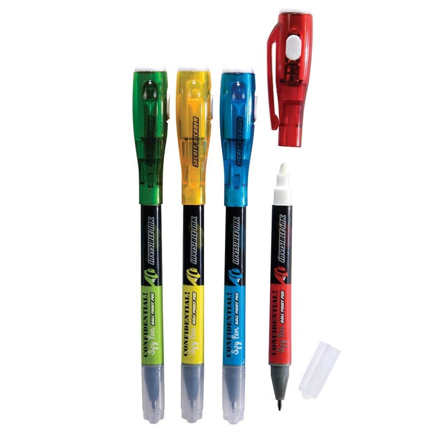 School Supplies geddes-c10d Pens | Confidential Secret Decoder Spy Pens