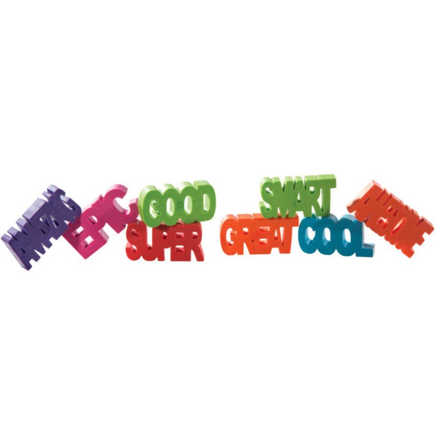 School Supplies geddes-c10d Back-To-School Essentials | Positive Attitude Erasers