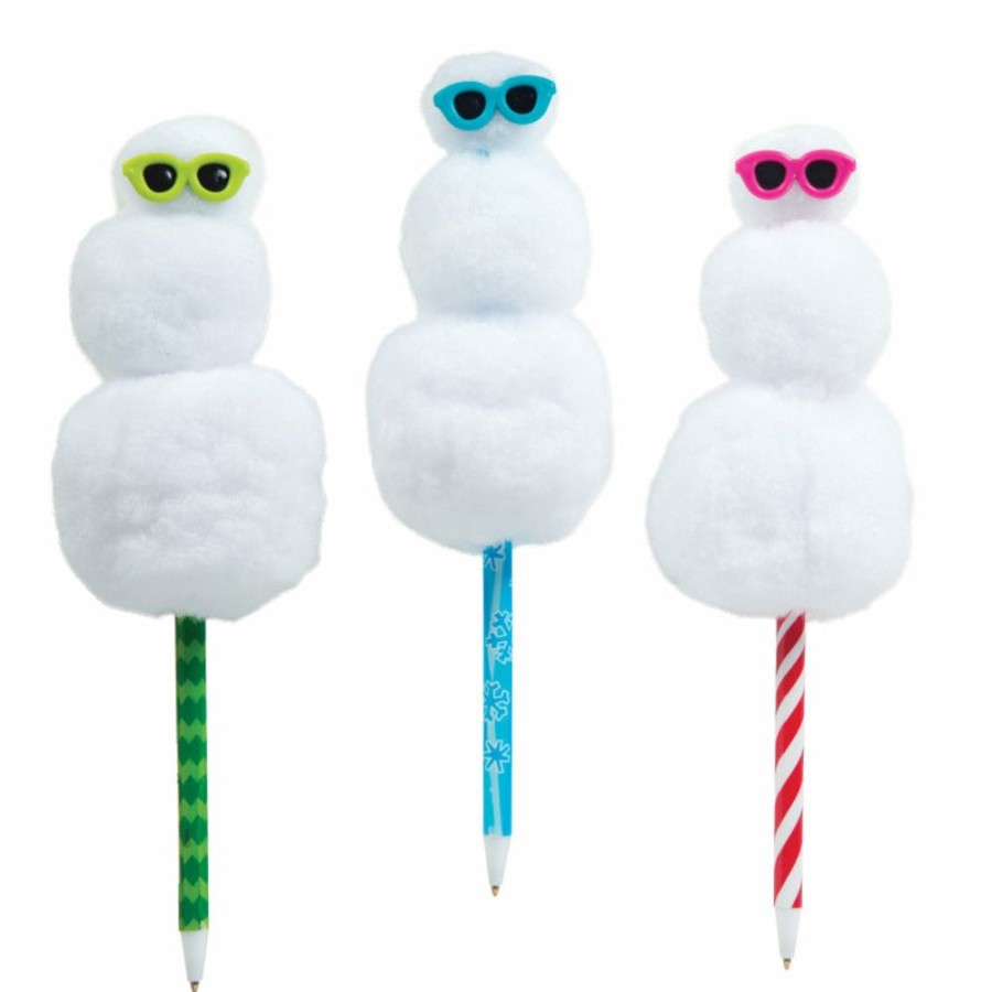 Teacher Supplies geddes-c10d | Squishy Snowman Pens