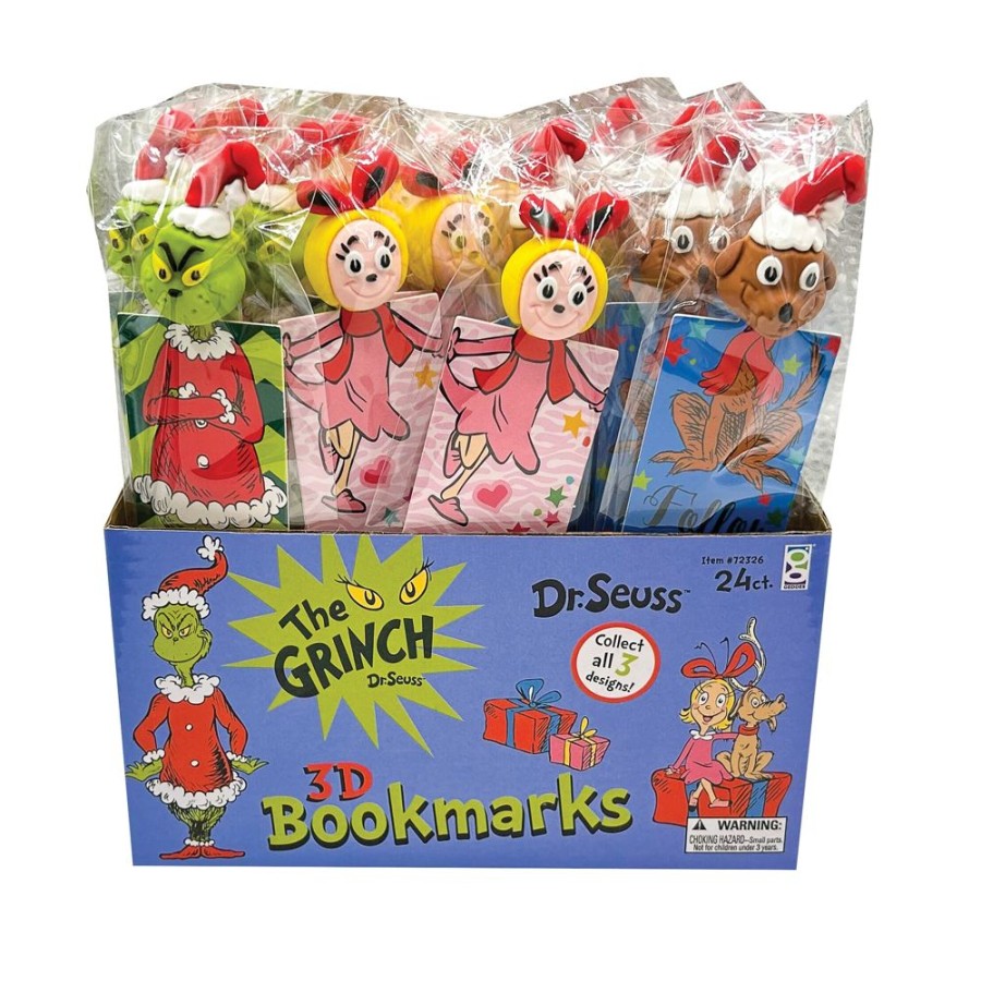 New Items Raymond Geddes | Dr. Seuss The Grinch 3D Bookmarks