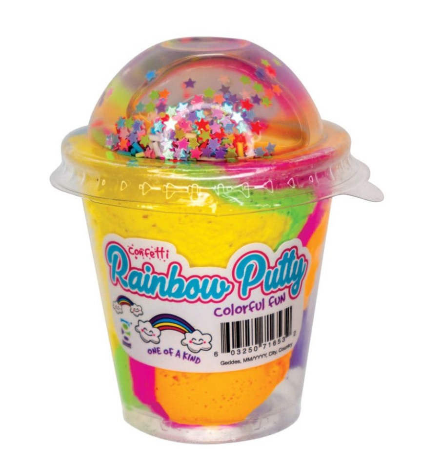 Novelties geddes-c10d | Confetti Rainbow Putty