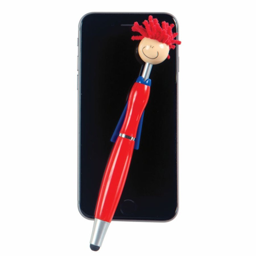 Novelties geddes-c10d | Super Hero Moptoppers Stylus Pens