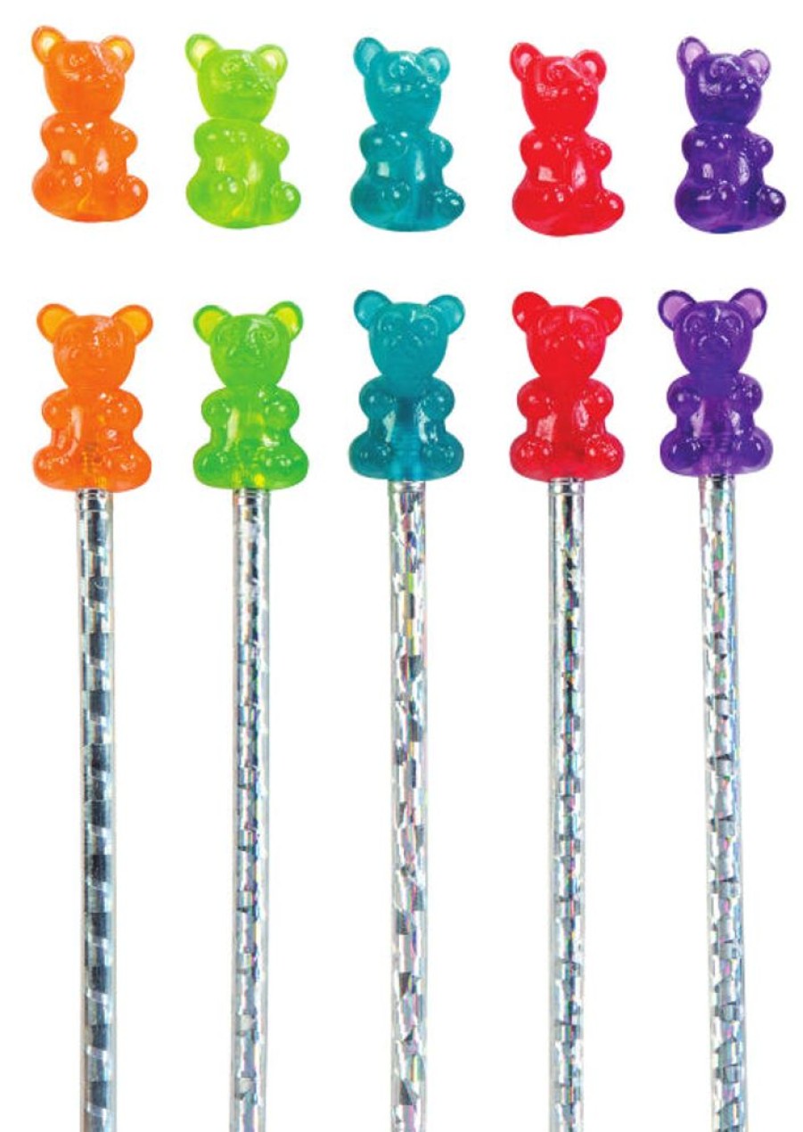 Teacher Supplies geddes-c10d | Scented Gummy Bear Pencil Toppers