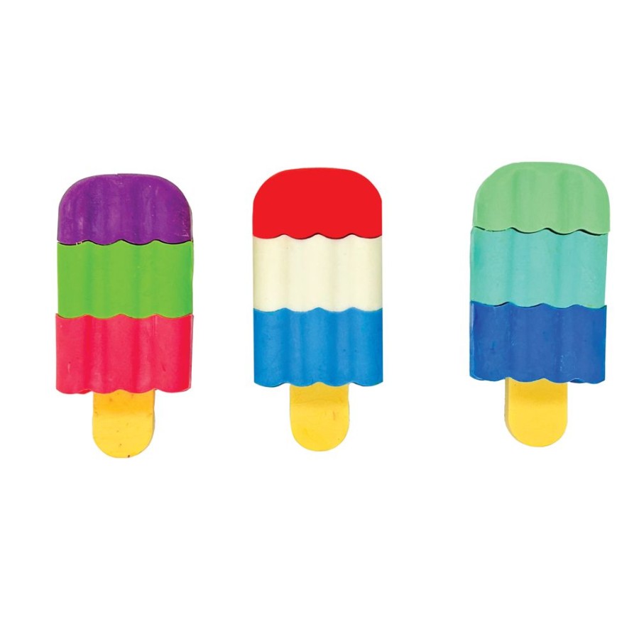 New Items Raymond Geddes | Scented 3D Ice Cream Bar Erasers