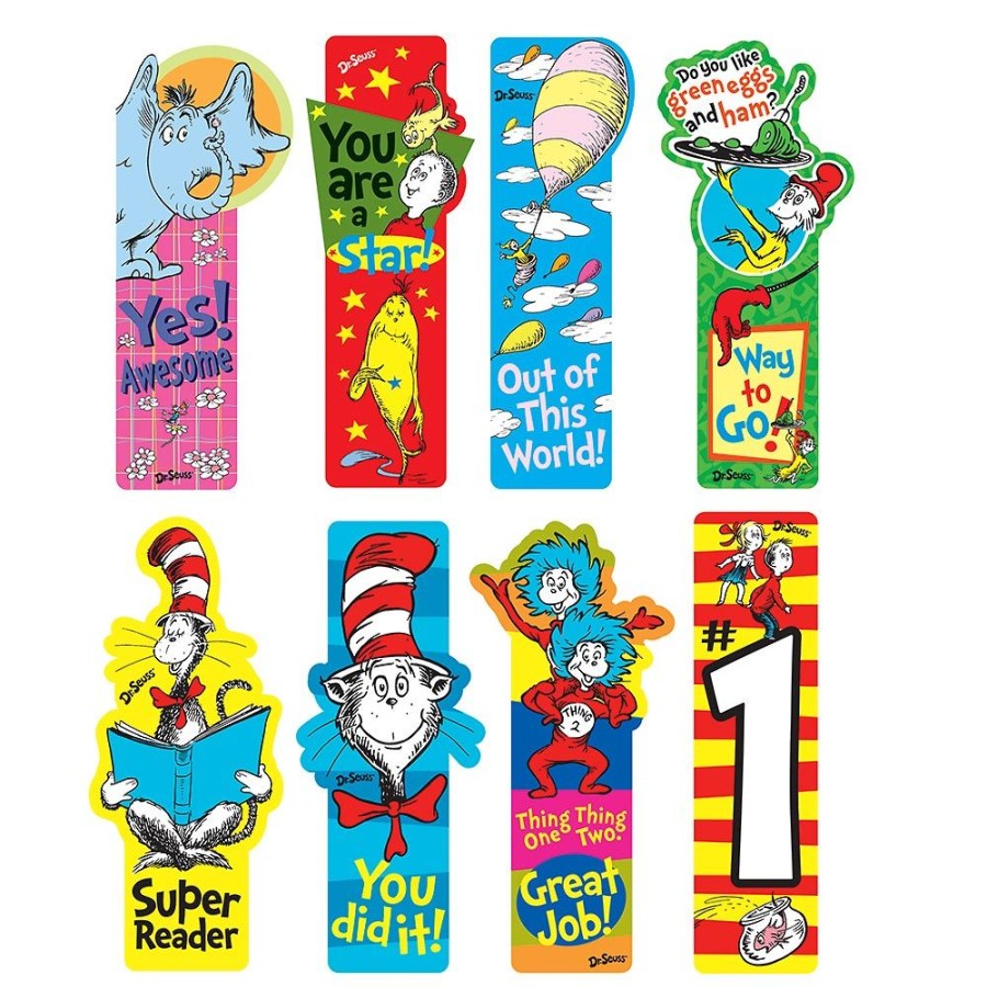 School Supplies geddes-c10d Bookmarks | Dr. Seuss Incentive Bookmarks